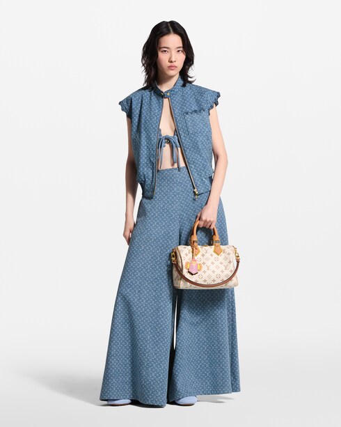 Sleeveless Monogram Denim Jacket in Women's Ready to Wear Coats and Jackets collections by Louis Vuitton